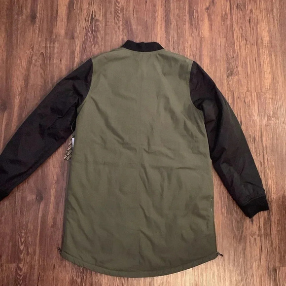 Vans Boom Olive Long Jacket Boom Olive Green NWT - Picture 3 of 14